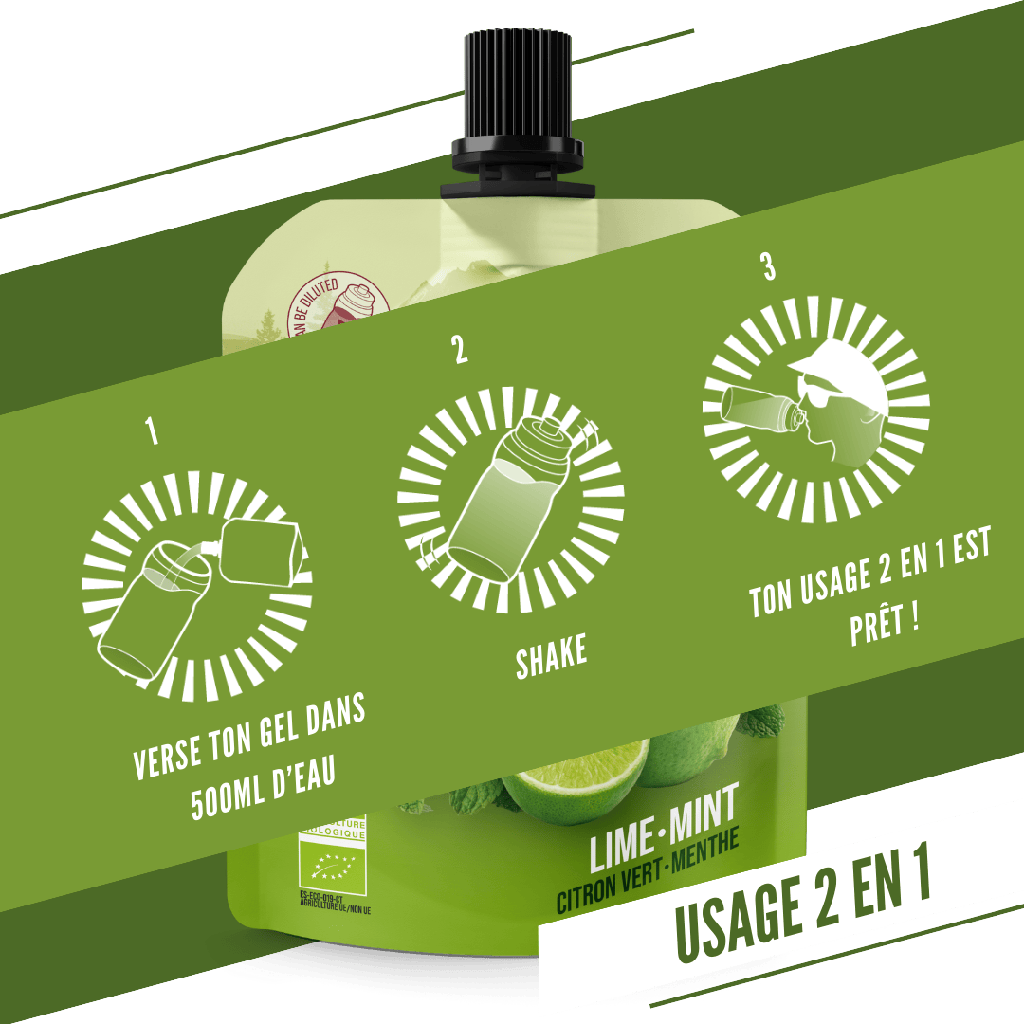 BAOUW Gel Energizante Lima/Menta Bio (85g)