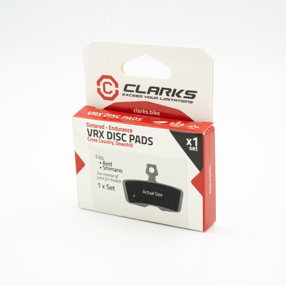 Pastillas de freno CLARKS VRX858C metálicas – SRAM Code / Guide RE / Motive