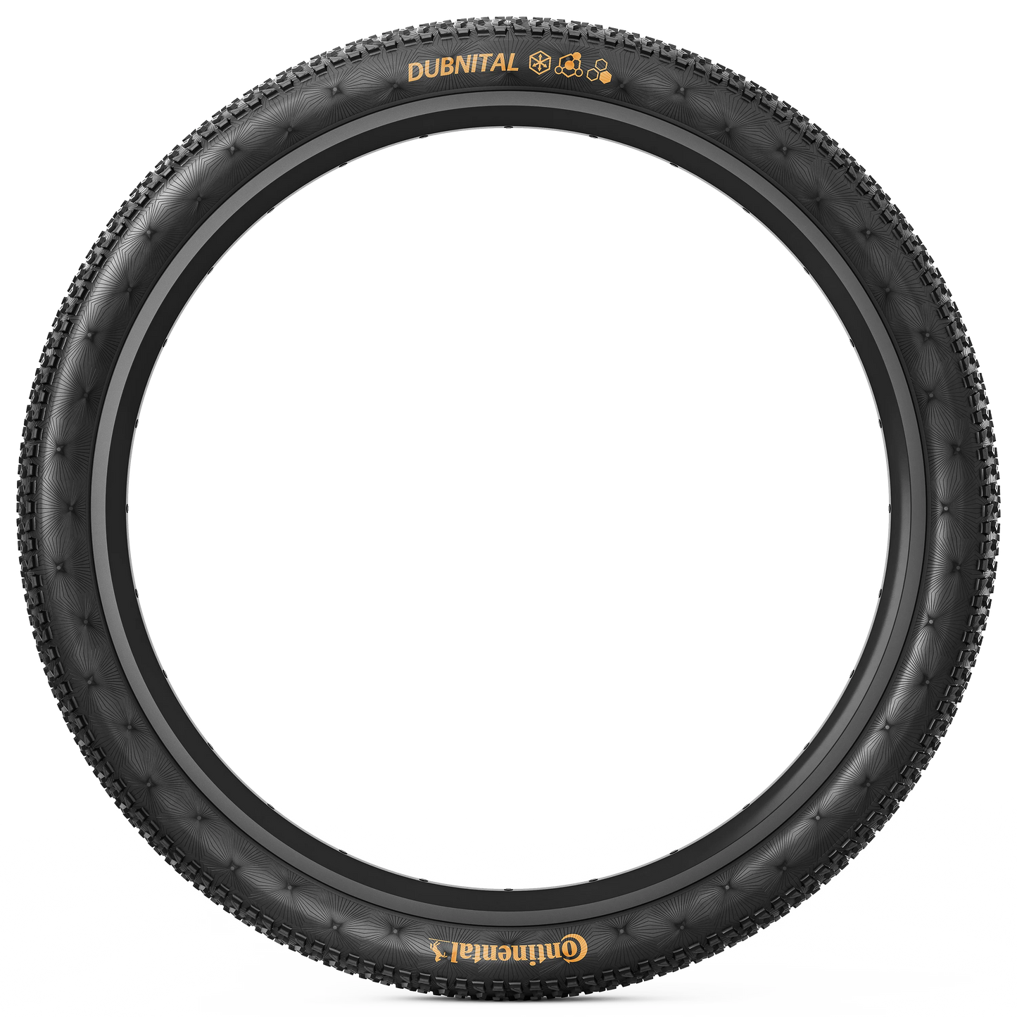 Neumático CONTINENTAL DUBNITAL Trail Rapid 27.5x2.40 Tubeless Ready Blando Negro