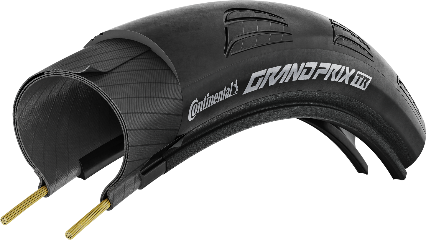 Neumático CONTINENTAL GRAND PRIX 700x32c Tubeless Ready Negro