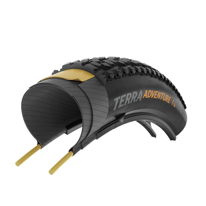 Neumático CONTINENTAL TERRA ADVENTURE TRAIL GRIP 700x50c Tubeless Ready Negro Reflex