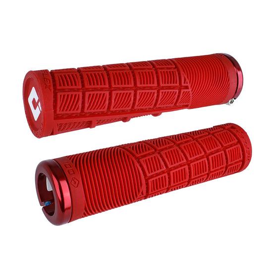 Puños ODI REFLEX XL Lock-on 135 mm Rojo