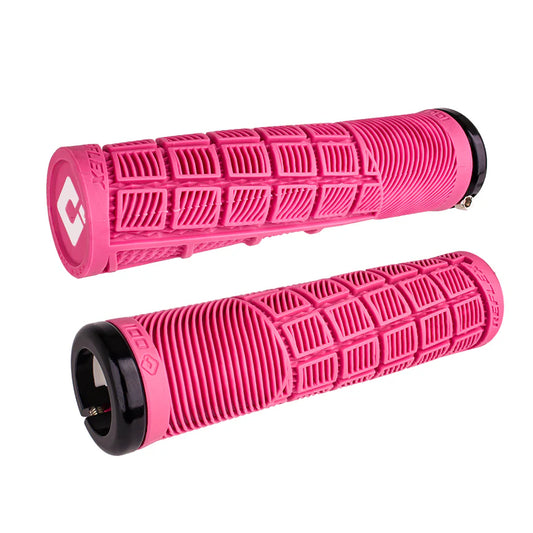 Puños ODI REFLEX V2.1 Lock-on 135 mm Rosa
