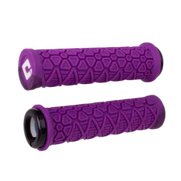 Puños ODI VANQUISH Lock-On 135 mm Violeta