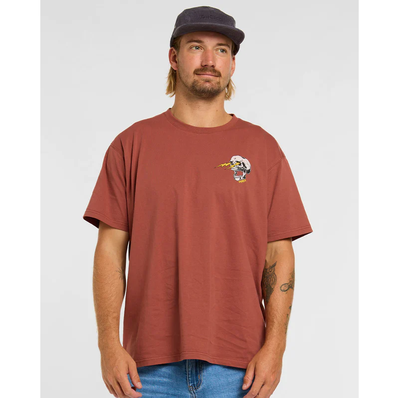 DAHRCO RUST Camiseta Manga Corta Marrón