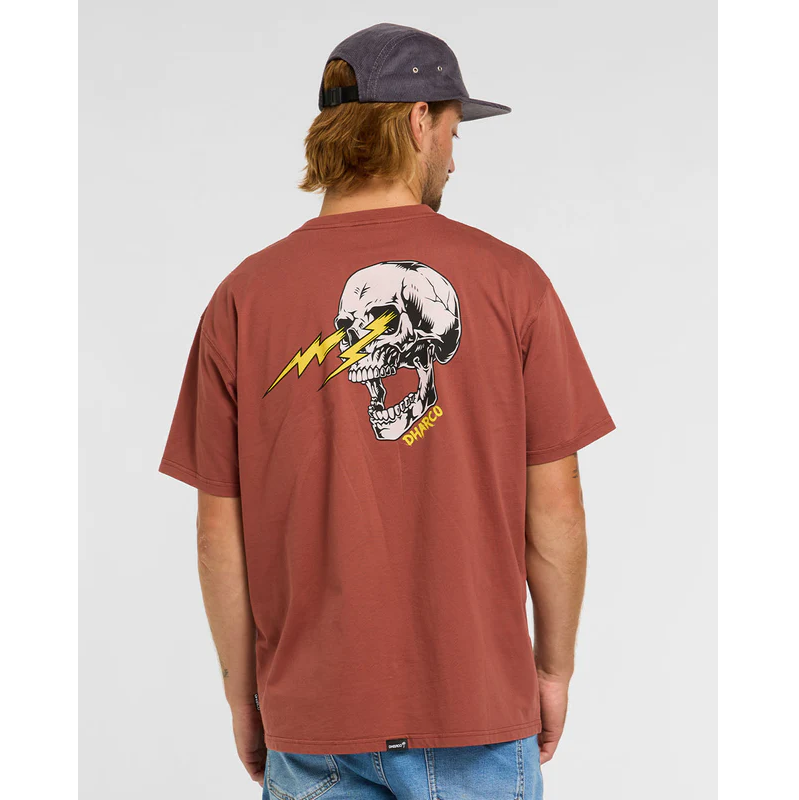 DAHRCO RUST Camiseta Manga Corta Marrón