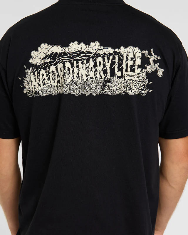 Camiseta de manga corta DAHRCO KENTARO Negro