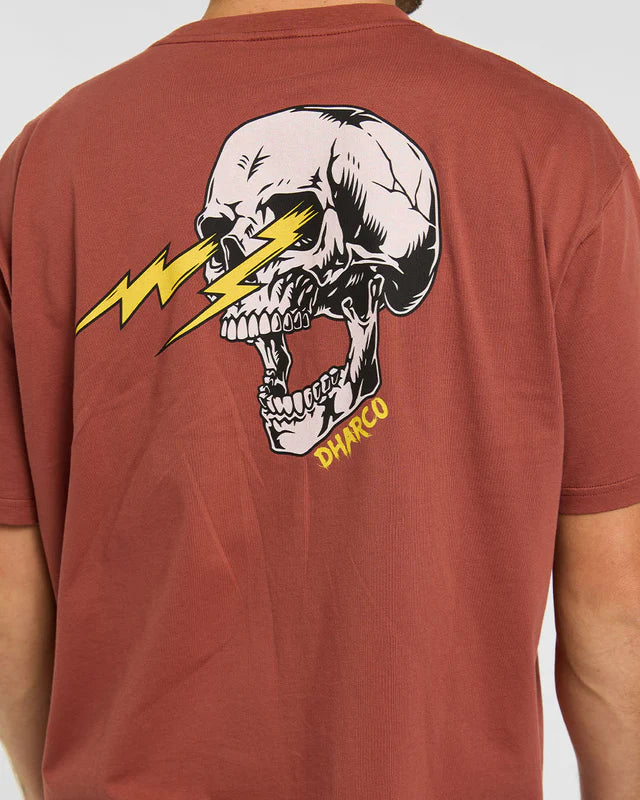 DAHRCO RUST Camiseta Manga Corta Marrón