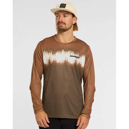 Maillot DHARCO GRAVITY DUNE Manga Larga Marrón