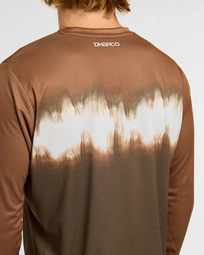 Maillot DHARCO GRAVITY DUNE Manga Larga Marrón
