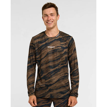 Maillot DHARCO GRAVITY RECON Mangas Largas Negro/Marrón