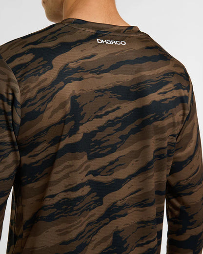 Maillot DHARCO GRAVITY RECON Mangas Largas Negro/Marrón