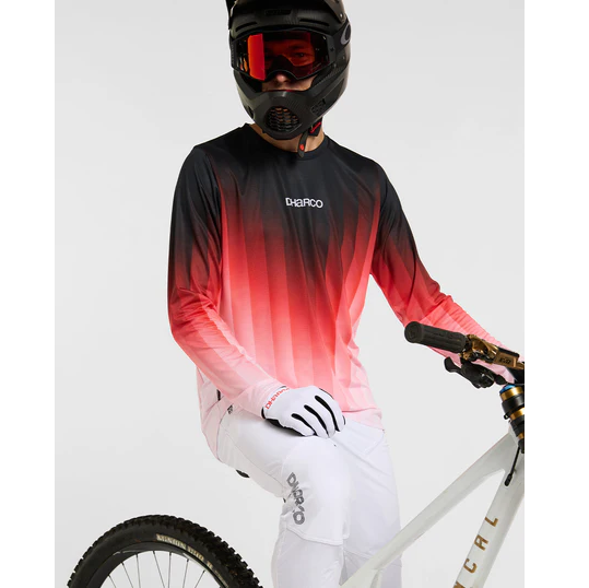 Maillot de manga larga DHARCO RACE PRISM Rojo
