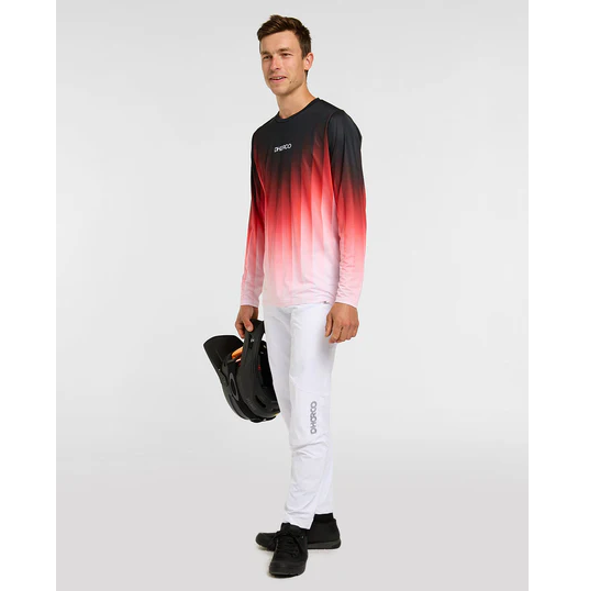 Maillot de manga larga DHARCO RACE PRISM Rojo