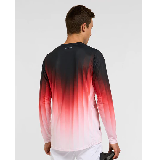 Maillot de manga larga DHARCO RACE PRISM Rojo