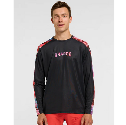 Maillot DHARCO RACE NEBULA Mangas Largas Negro