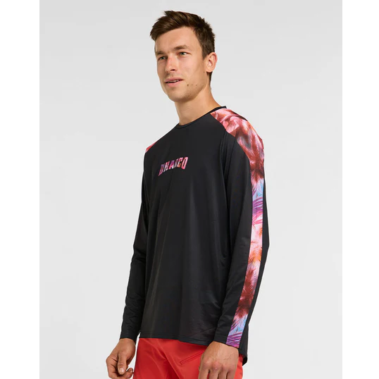 Maillot manga larga DHARCO RACE NEBULA Negro