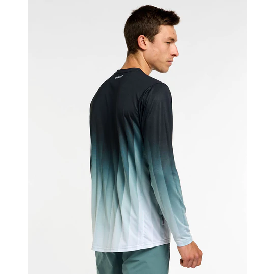 Maillot manga larga DHARCO RACE MIDNIGHT PRISM Verde