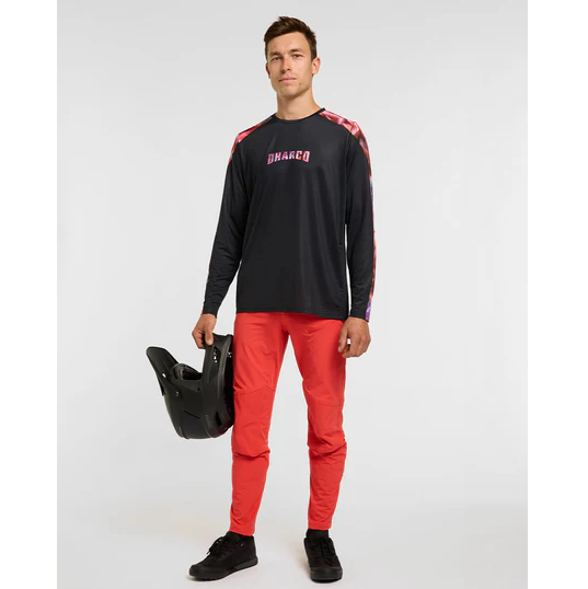 Maillot manga larga DHARCO RACE NEBULA Negro