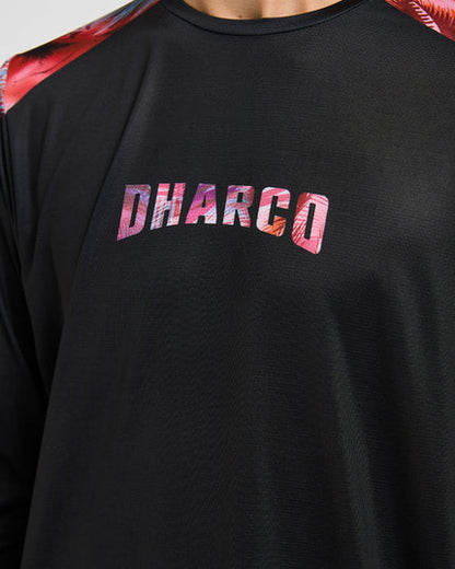 Maillot DHARCO RACE NEBULA Mangas Largas Negro
