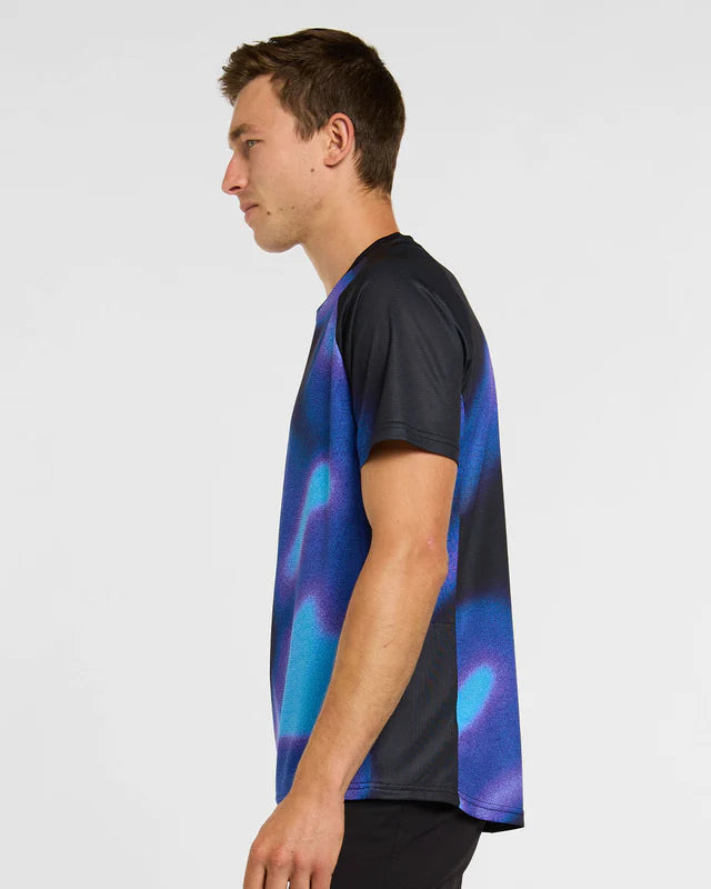 Maillot de manga corta DHARCO VORTEX Negro/Morado