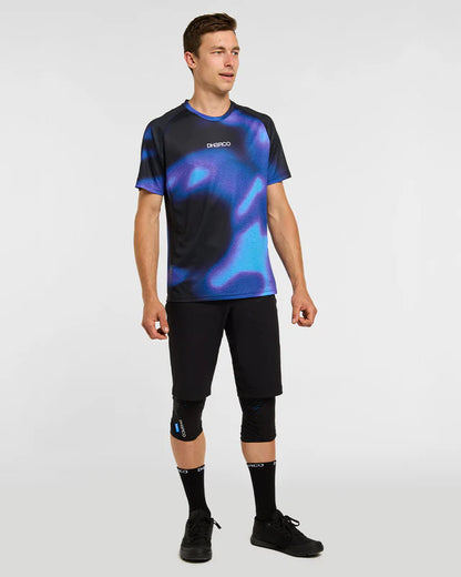 Maillot DHARCO VORTEX Mangas Cortas Negro/Violeta