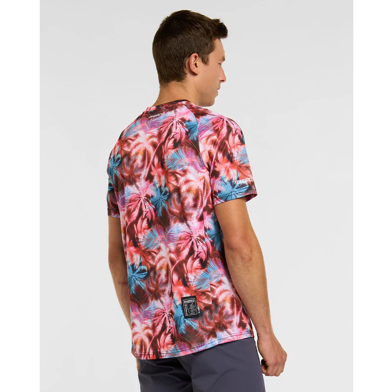 Maillot de manga corta DHARCO NEBULA Rosa