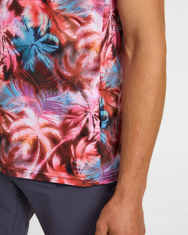 Maillot de manga corta DHARCO NEBULA Rosa