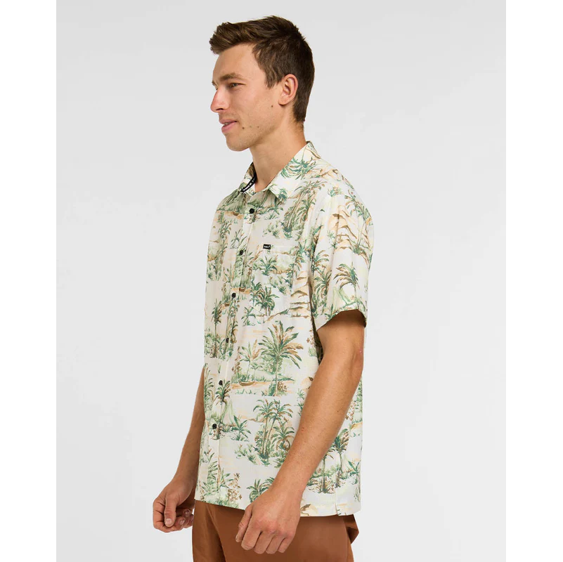 DHARCO TECH LOST Camisa Manga Corta Beige/Kaki