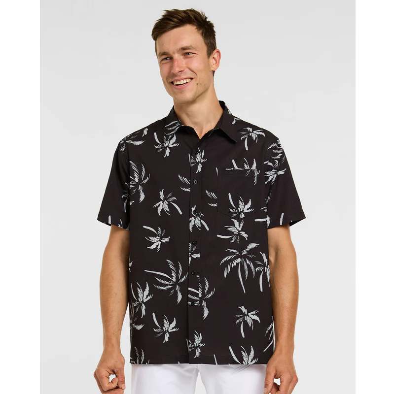 DHARCO TECH BOWEN Camisa Manga Corta Negra