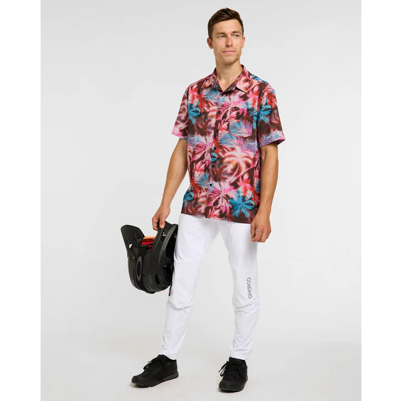 DHARCO TECH NEBULA Camisa Manga Corta Rosa