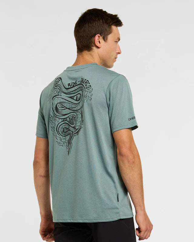 DHARCO TECH TEE ENVY Maillot manga corta Verde
