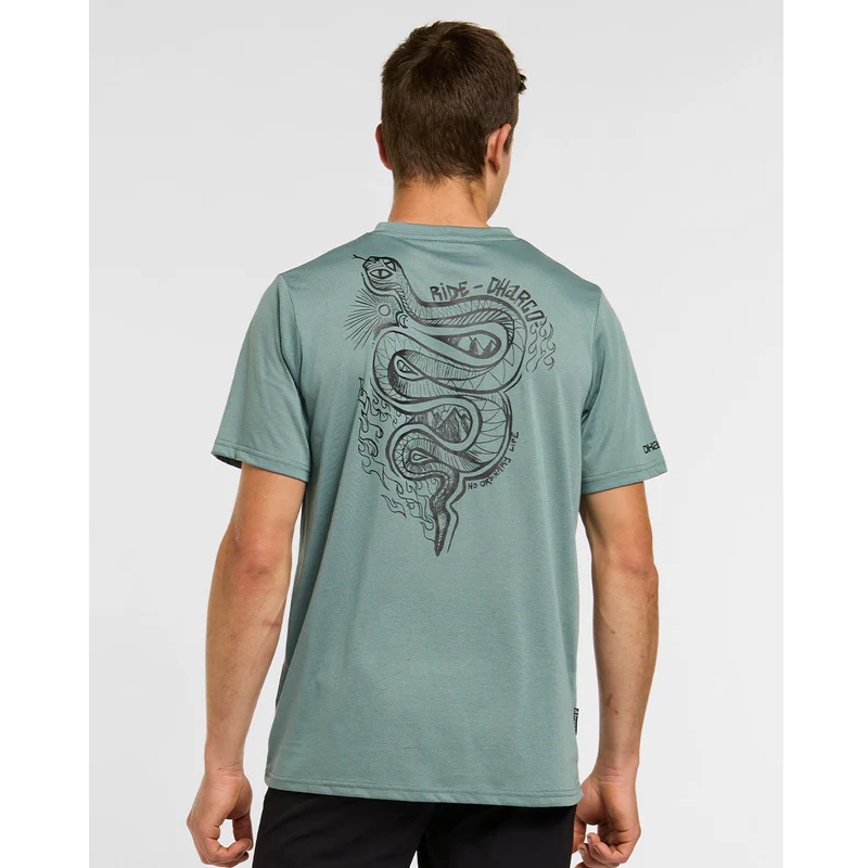 DHARCO TECH TEE ENVY Maillot manga corta Verde