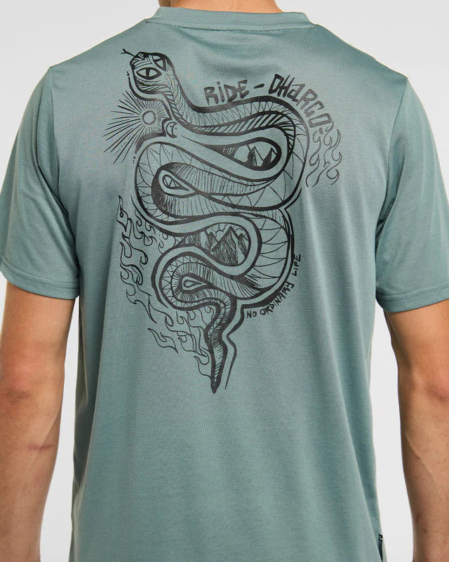 DHARCO TECH TEE ENVY Maillot manga corta Verde