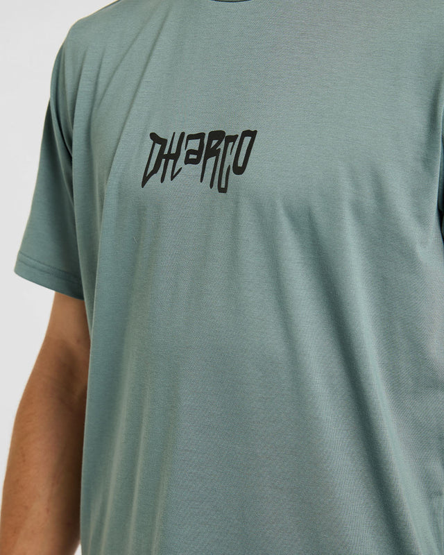 DHARCO TECH TEE ENVY Maillot manga corta Verde