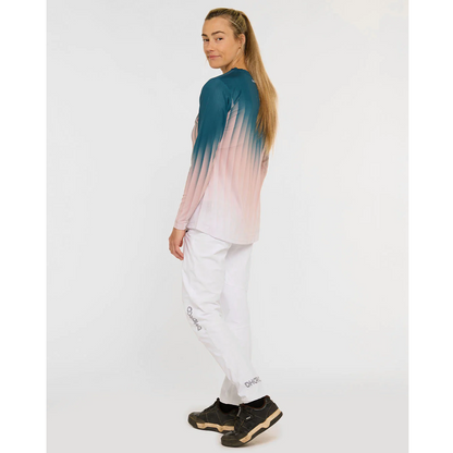 Maillot DHARCO RACE DUSTY PRISM Mangas Largas Mujer Negro/Rosa