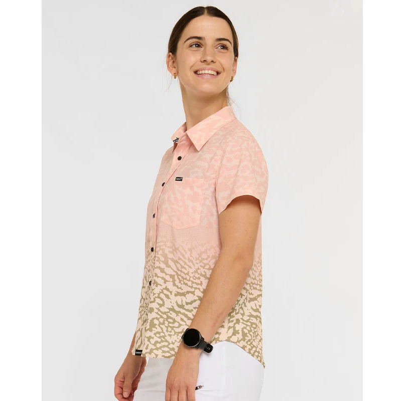 Camisa técnica DHARCO TECH PARTY PRISCILLA de mujer Beige