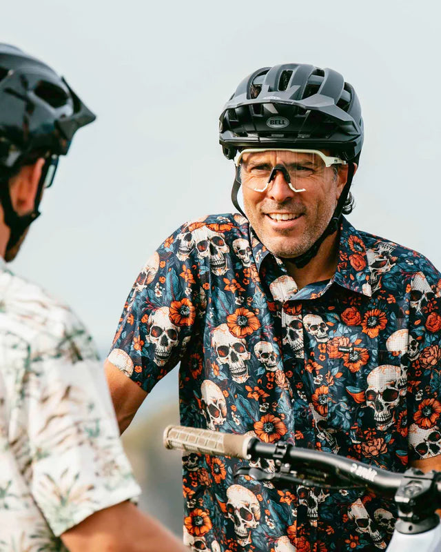 DHARCO TECH SKULLDUGGERY Camisa Manga Corta Azul