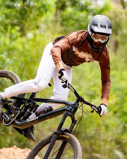 Maillot DHARCO GRAVITY DUNE Manga Larga Marrón