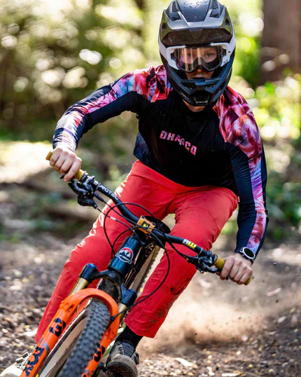 Maillot manga larga DHARCO RACE NEBULA Negro