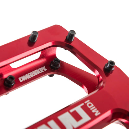 Pedales Planos DMR VAULT MIDI Rojo