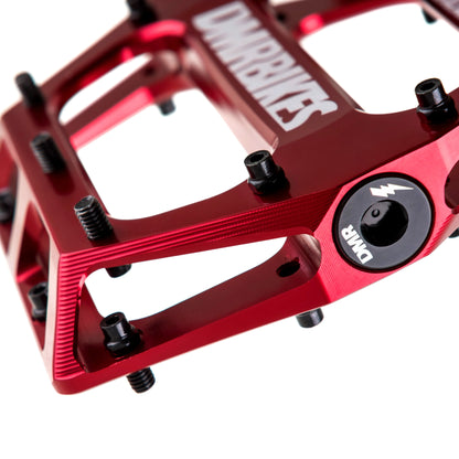 Pedales Planos DMR VAULT MIDI Rojo