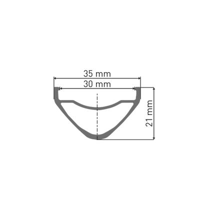 Llanta DT SWISS FR 541 27.5" 30 mm Negro