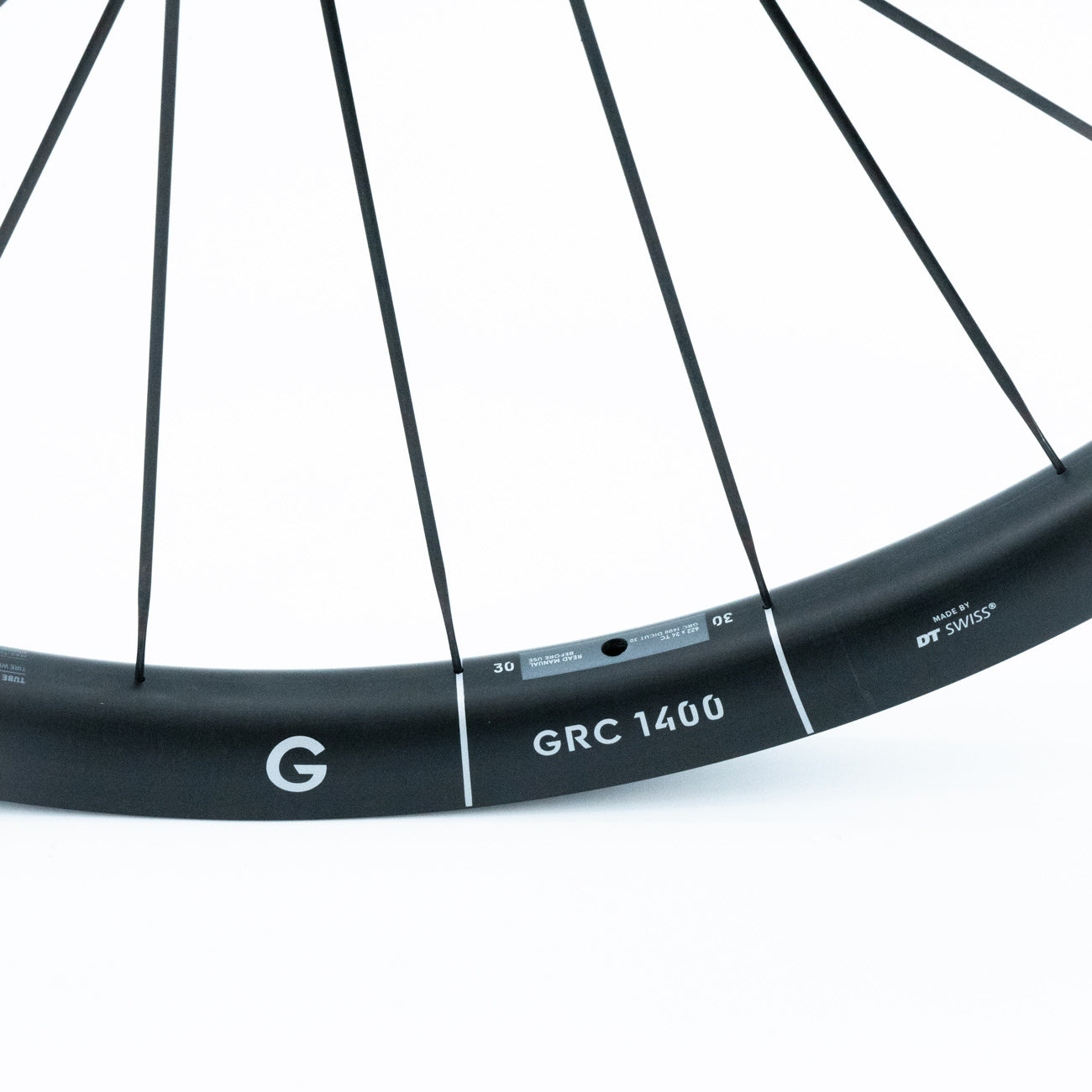 Par de ruedas DT SWISS GRC 1400 DICUT 30 DISC Tubeless Ready (Centerlock)