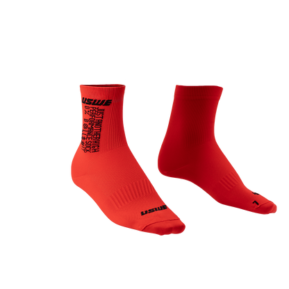 Calcetines USWE X MTB Rojo