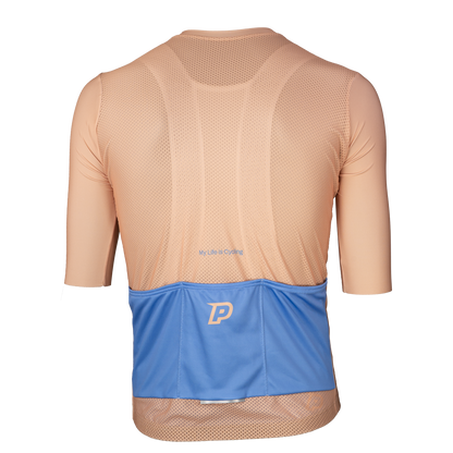 Maillot PROBIKESHOP By CHEF DE FILE Mangas Cortas Beige