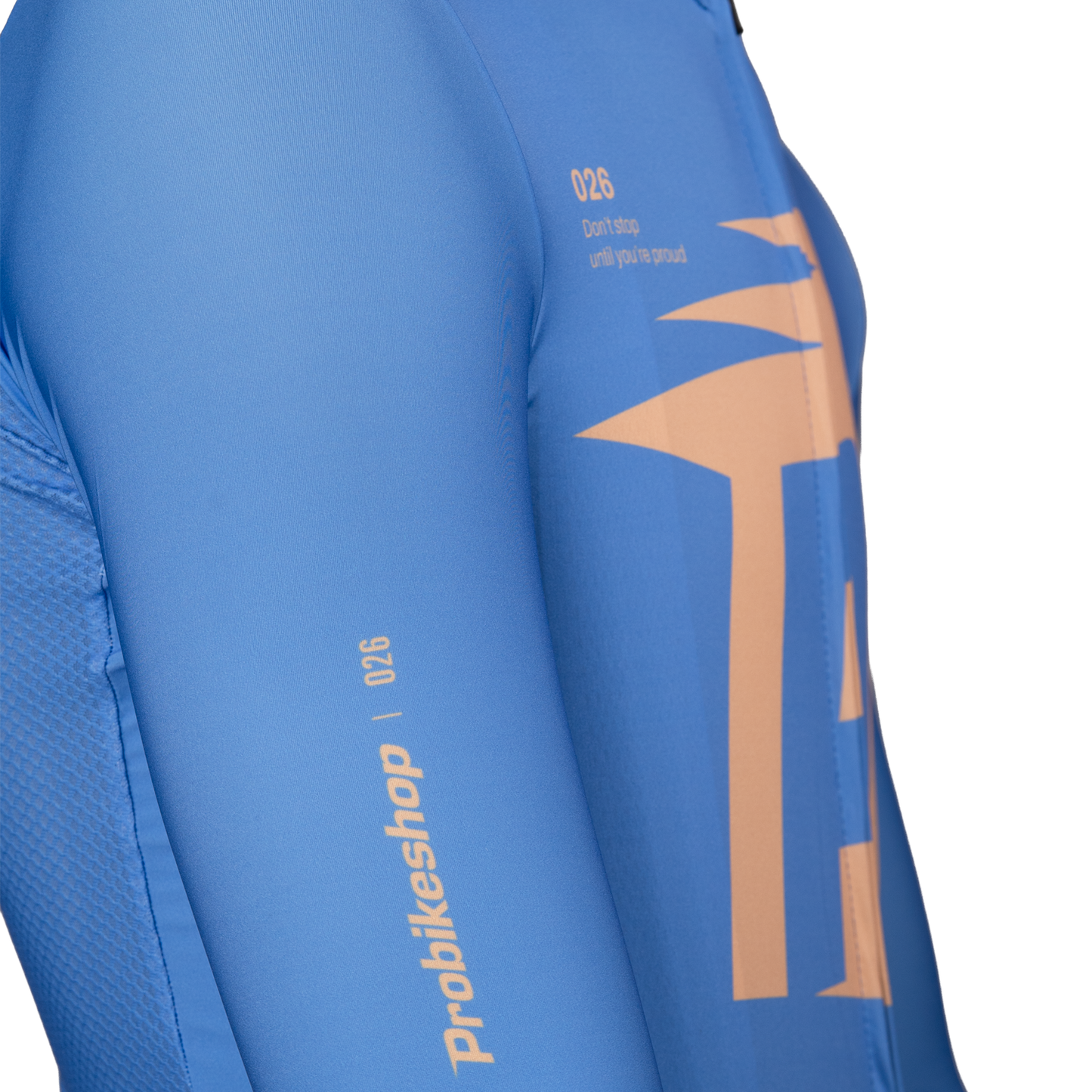 Maillot de manga corta PROBIKESHOP Azul/Lila