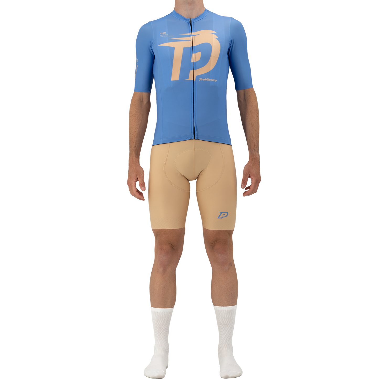 Maillot de manga corta PROBIKESHOP Azul/Lila