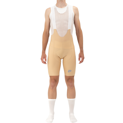 Culotte Corto con Tirantes PROBIKESHOP By CHEF DE FILE Beige