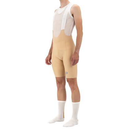 Culotte Corto con Tirantes PROBIKESHOP By CHEF DE FILE Beige